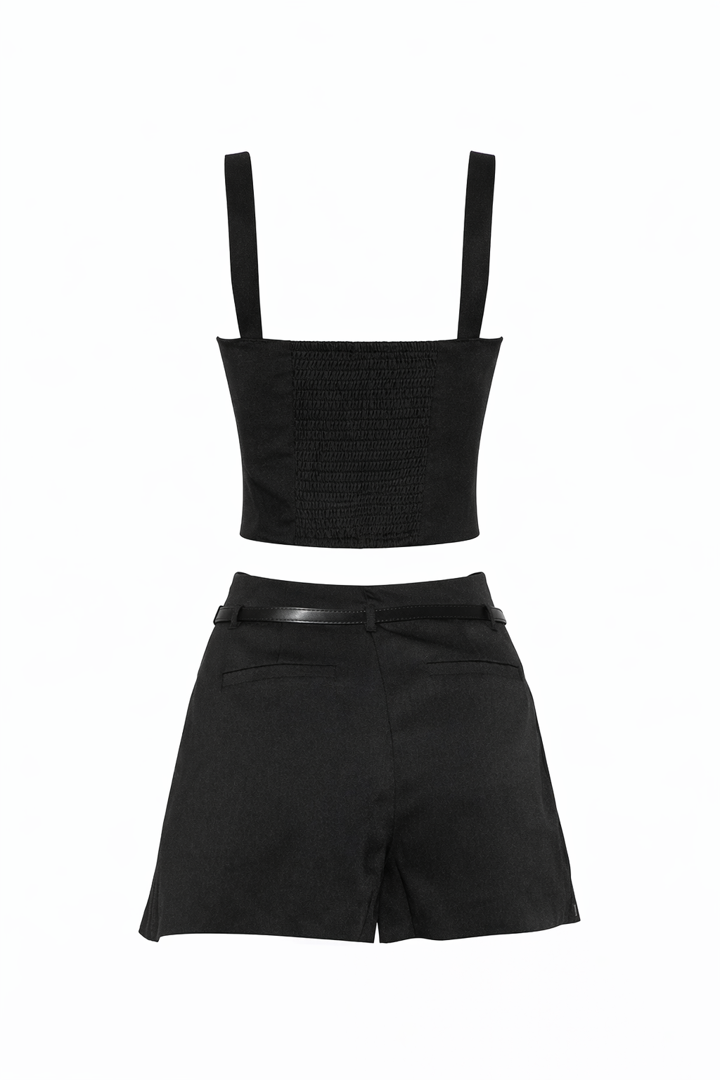 Set Faldo y crop top