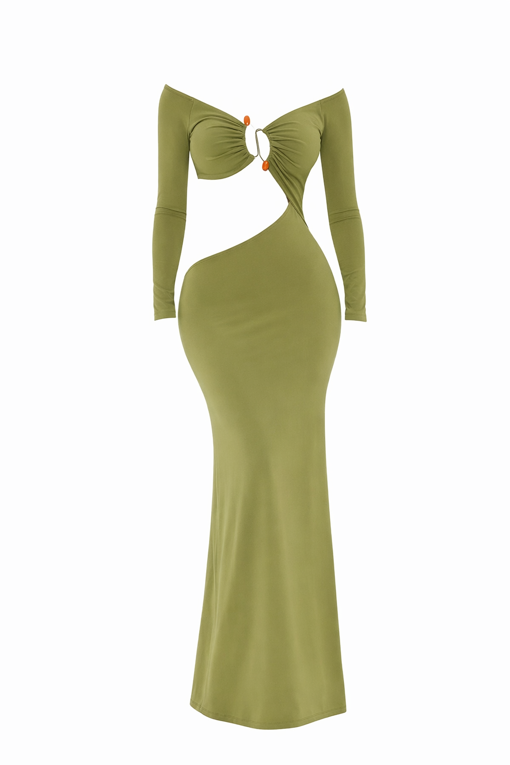 Vestido oliva